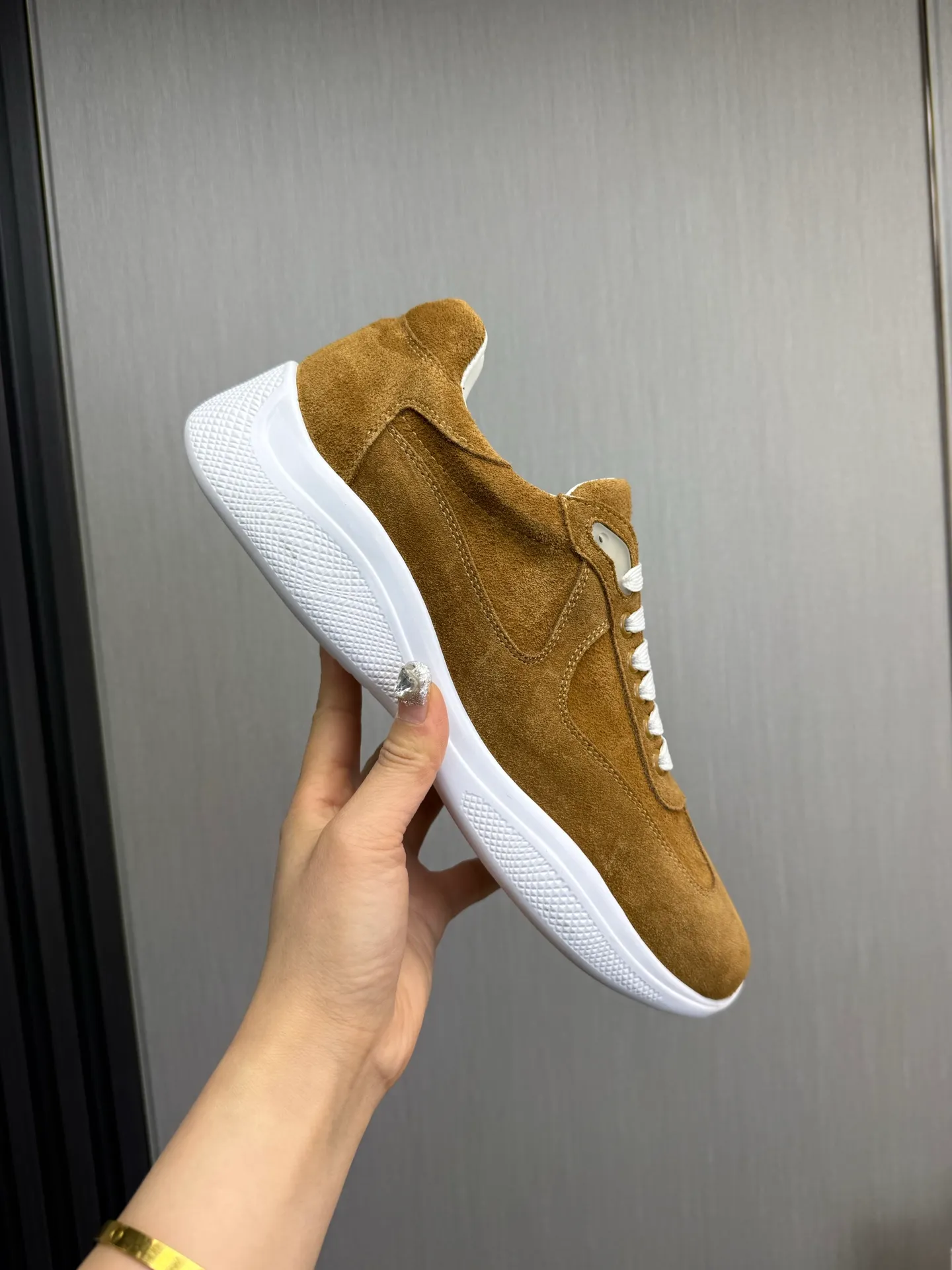 Men's shoes 💰540💰 [PRADA] Men's shoes are popular in the counter, official website is synchronized, 1 high-quality shipment ✔️Original frosted cowhide + cowhide lining, 1🆚1 replica, original sole, 38-45 (45 customized, non-refundable)